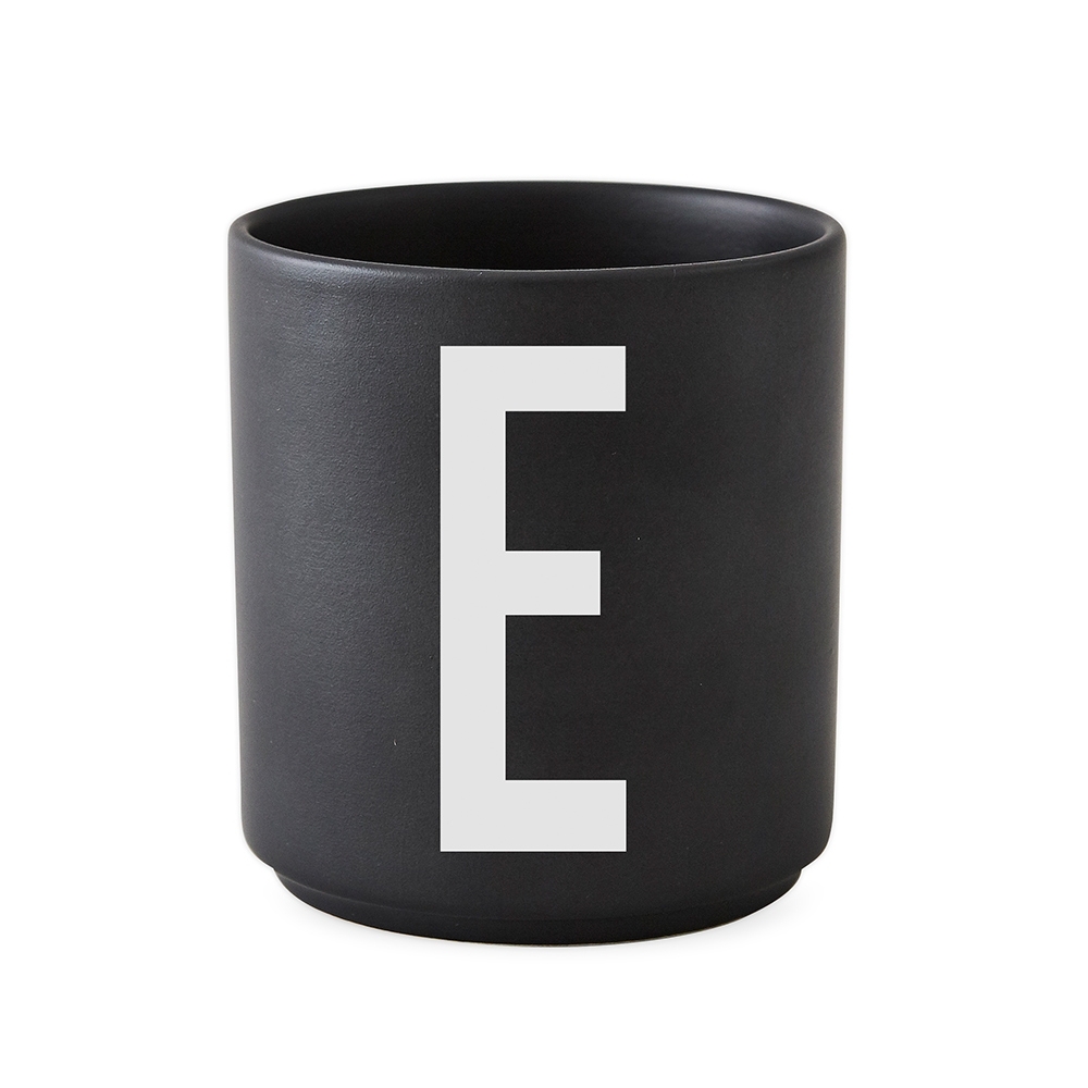 DESIGN LETTERS  - Tasse noire  - Noir - E