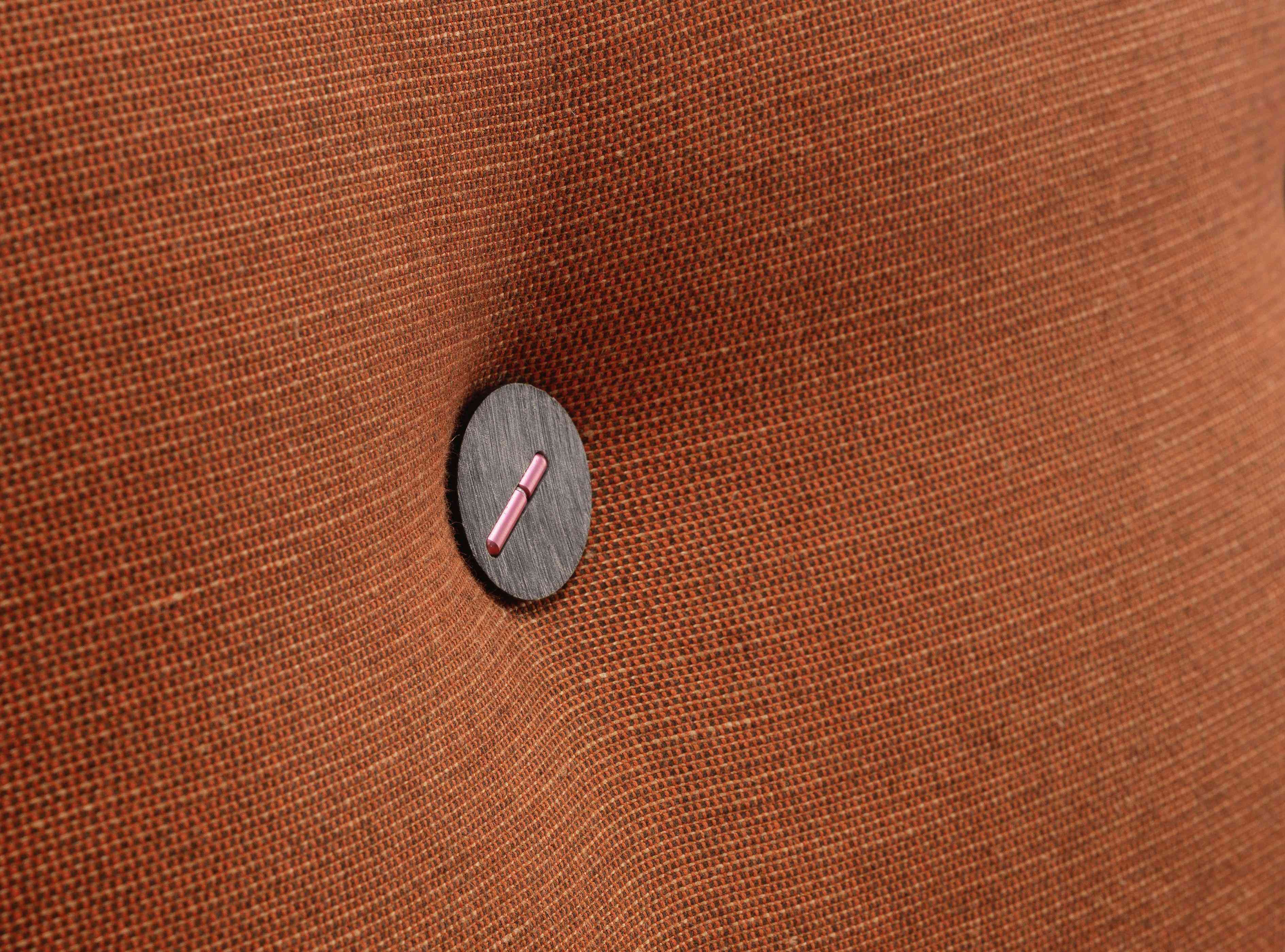 Compact - Canapé tissu rouge - Vue supplémentaire 2