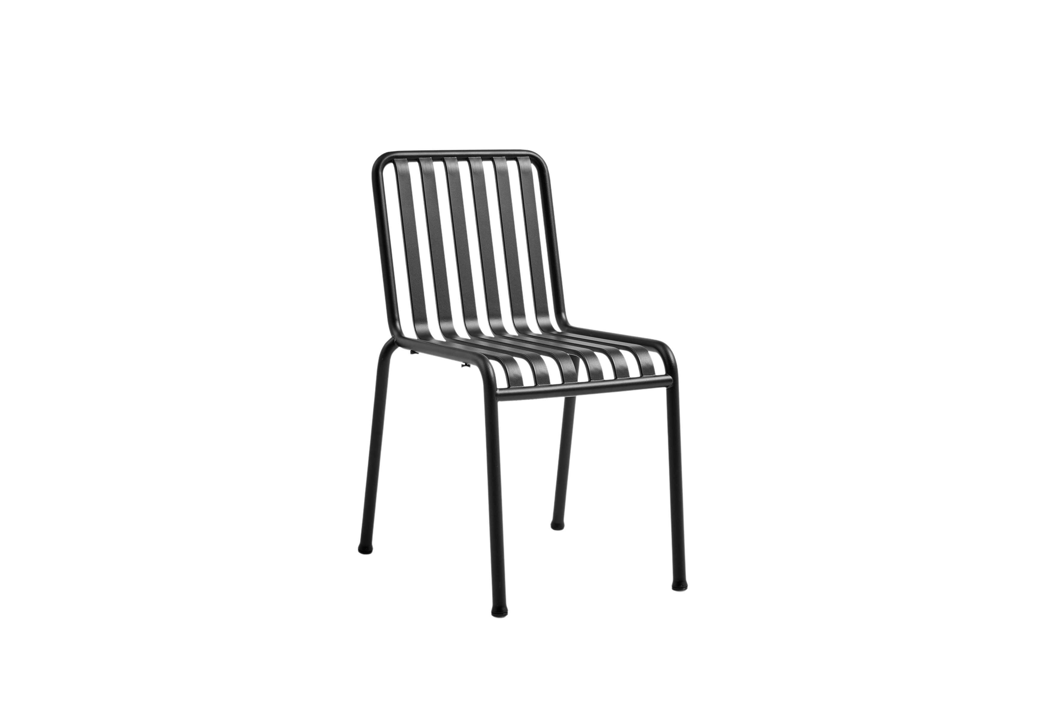 HAY  Chaise de Jardin, M&eacute;tal, Noir, B: 47 x H: 80 x T: 56 cm